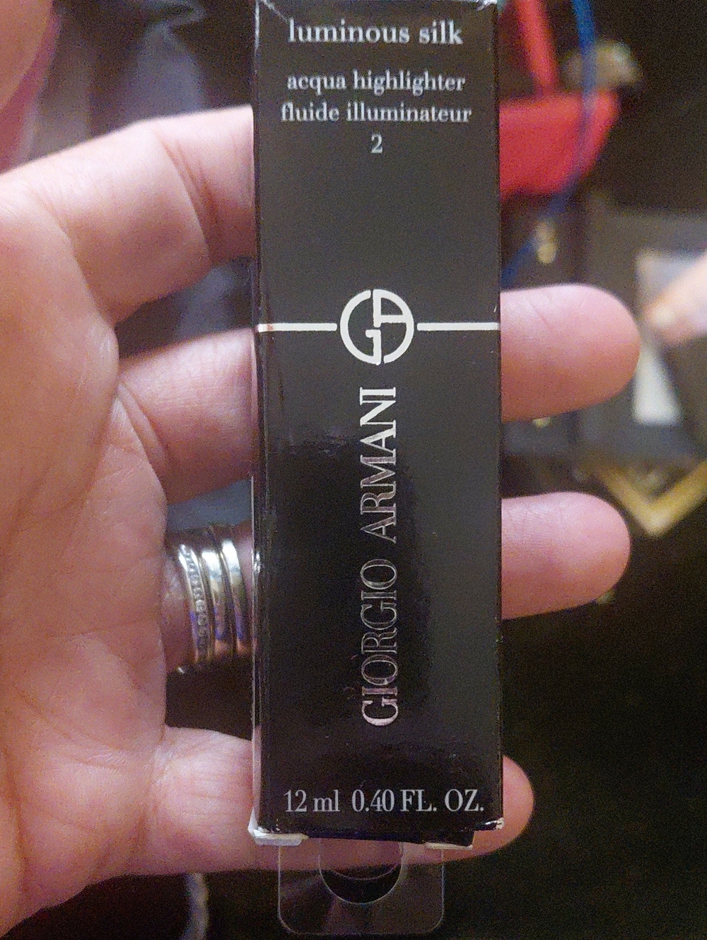 Giorgio Armani Black Luminous Silk Acqua Highlighter 2